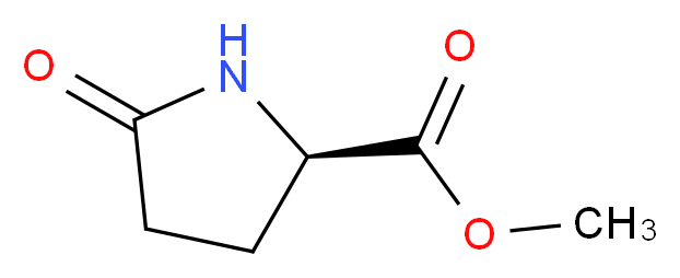 Methyl (R)-(-)-2-pyrrolidinone-5-carboxylate_Molecular_structure_CAS_64700-65-8)