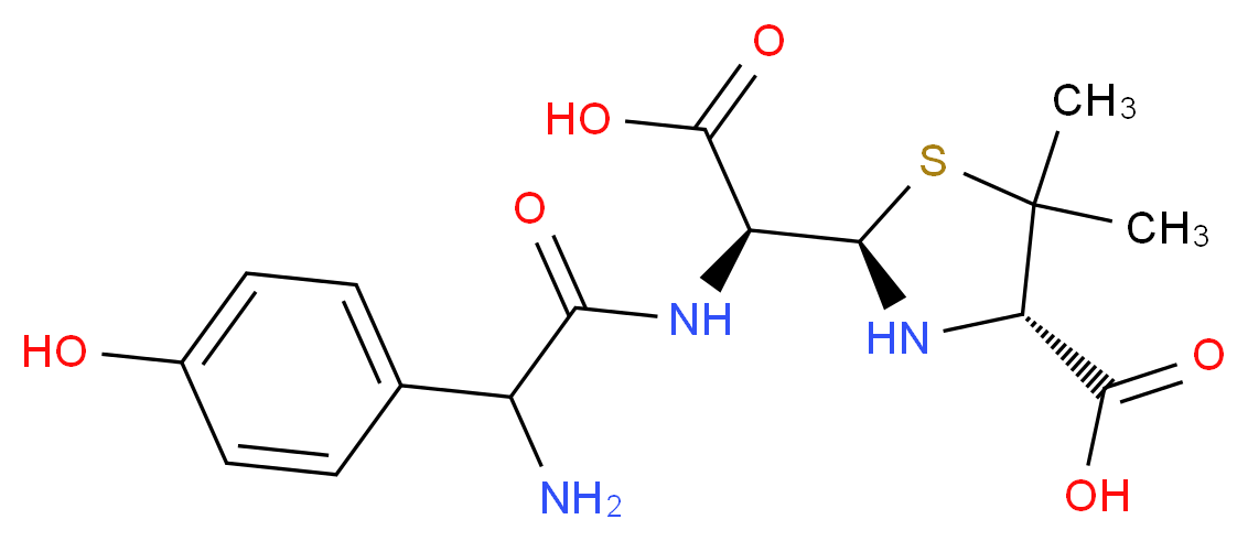 Amoxycilloic Acid (Mixture of Diastereomers)_Molecular_structure_CAS_)