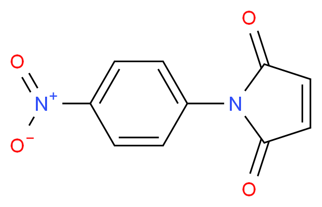 1-(4-Nitrophenyl)-1H-pyrrole-2,5-dione_Molecular_structure_CAS_4338-06-1)