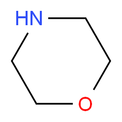 CAS_110-91-8 molecular structure