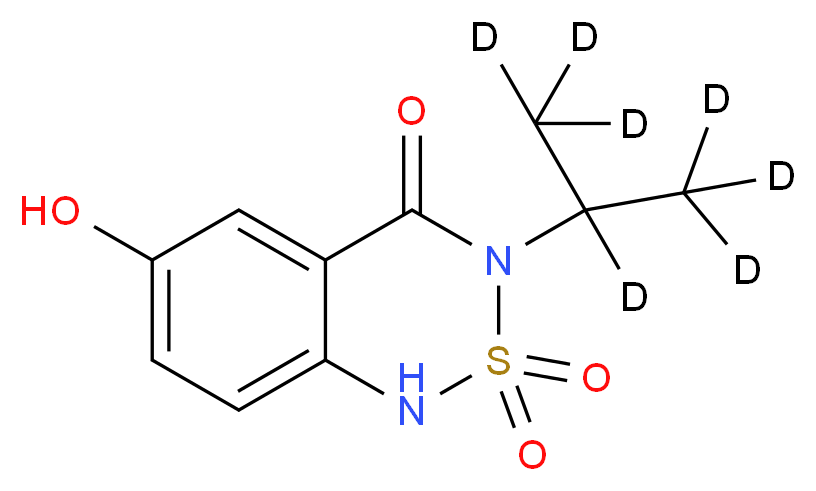 6-Hydroxy Bentazon-d7_Molecular_structure_CAS_)