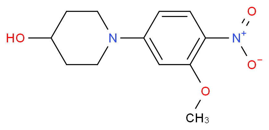 1-(3-Methoxy-4-nitrophenyl)-4-piperidinol_Molecular_structure_CAS_761440-22-6)