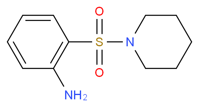 1-[(2-Aminophenyl)sulfonyl]piperidine_Molecular_structure_CAS_436095-30-6)