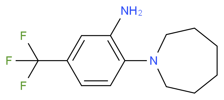 2-azepan-1-yl-5-(trifluoromethyl)aniline_Molecular_structure_CAS_)