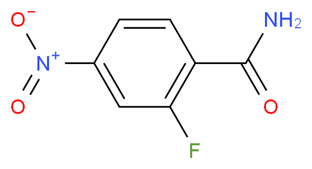2-FLUORO-4-NITROBENZAMIDE_Molecular_structure_CAS_350-32-3)