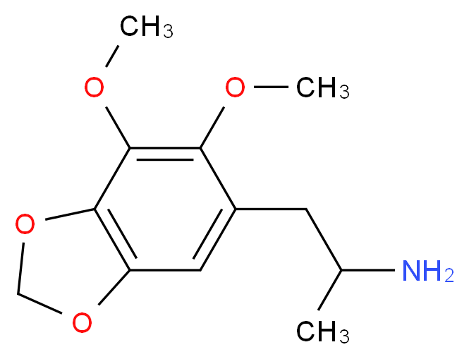 2,3-Dimethoxy-4,5-methylenedioxyamphetamine_Molecular_structure_CAS_15183-26-3)