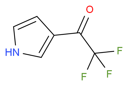 2,2,2-trifluoro-1-(1H-pyrrol-3-yl)ethan-1-one_Molecular_structure_CAS_)