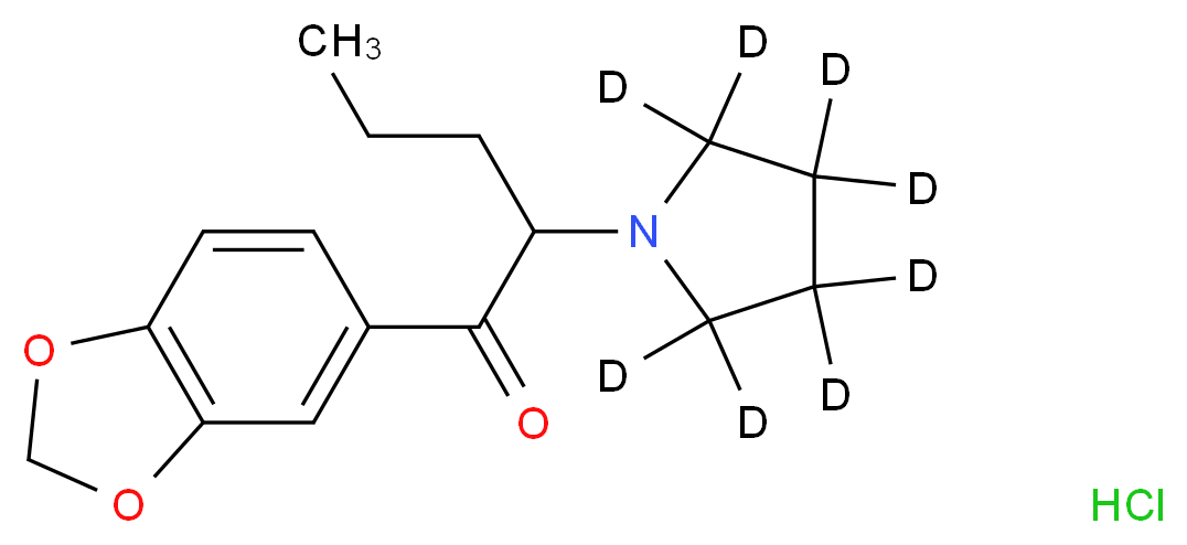 Methylenedioxy Pyrovalerone-d8 Hydrochloride_Molecular_structure_CAS_1246820-09-6)