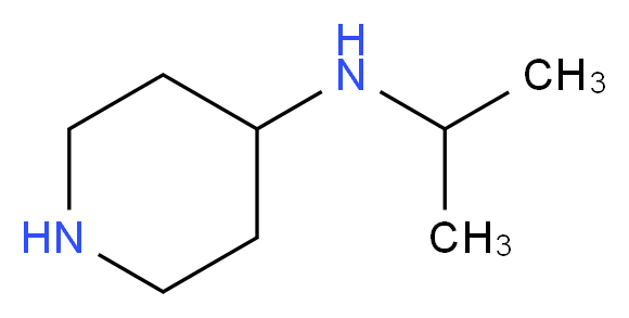 N-(propan-2-yl)piperidin-4-amine_Molecular_structure_CAS_)