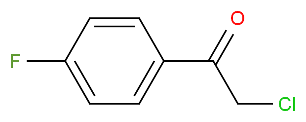 2-chloro-1-(4-fluorophenyl)ethanone_Molecular_structure_CAS_456-04-2)