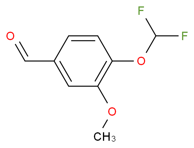 4-(Difluoromethoxy)-3-methoxybenzaldehyde_Molecular_structure_CAS_162401-70-9)