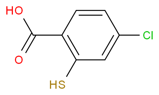 4-chloro-2-sulfanylbenzoic acid_Molecular_structure_CAS_)