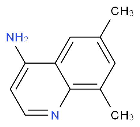 6,8-dimethylquinolin-4-amine_Molecular_structure_CAS_)