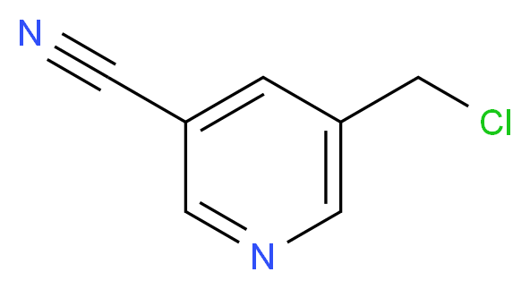 5-(CHLOROMETHYL)NICOTINONITRILE_Molecular_structure_CAS_562074-59-3)