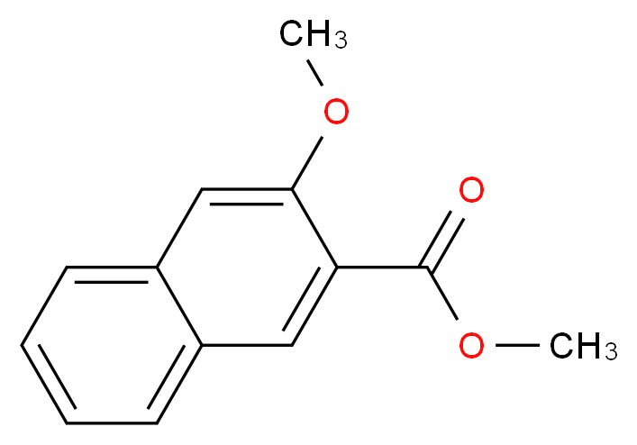 Methyl 3-methoxy-2-naphthoate_Molecular_structure_CAS_13041-60-6)