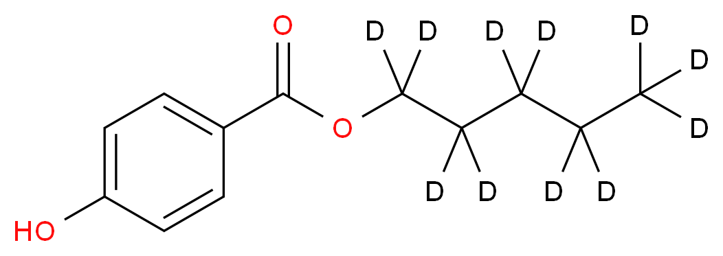 Pentyl-d11 Paraben_Molecular_structure_CAS_)