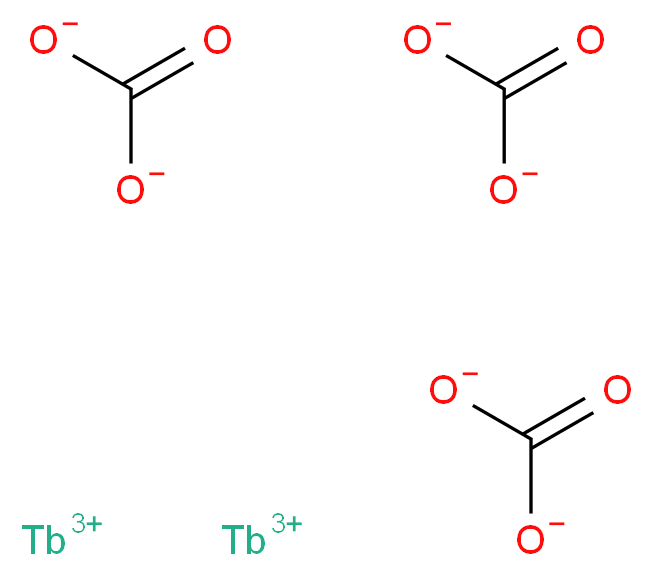 Terbium(III) carbonate hydrate, REacton&reg;_Molecular_structure_CAS_100587-96-0)