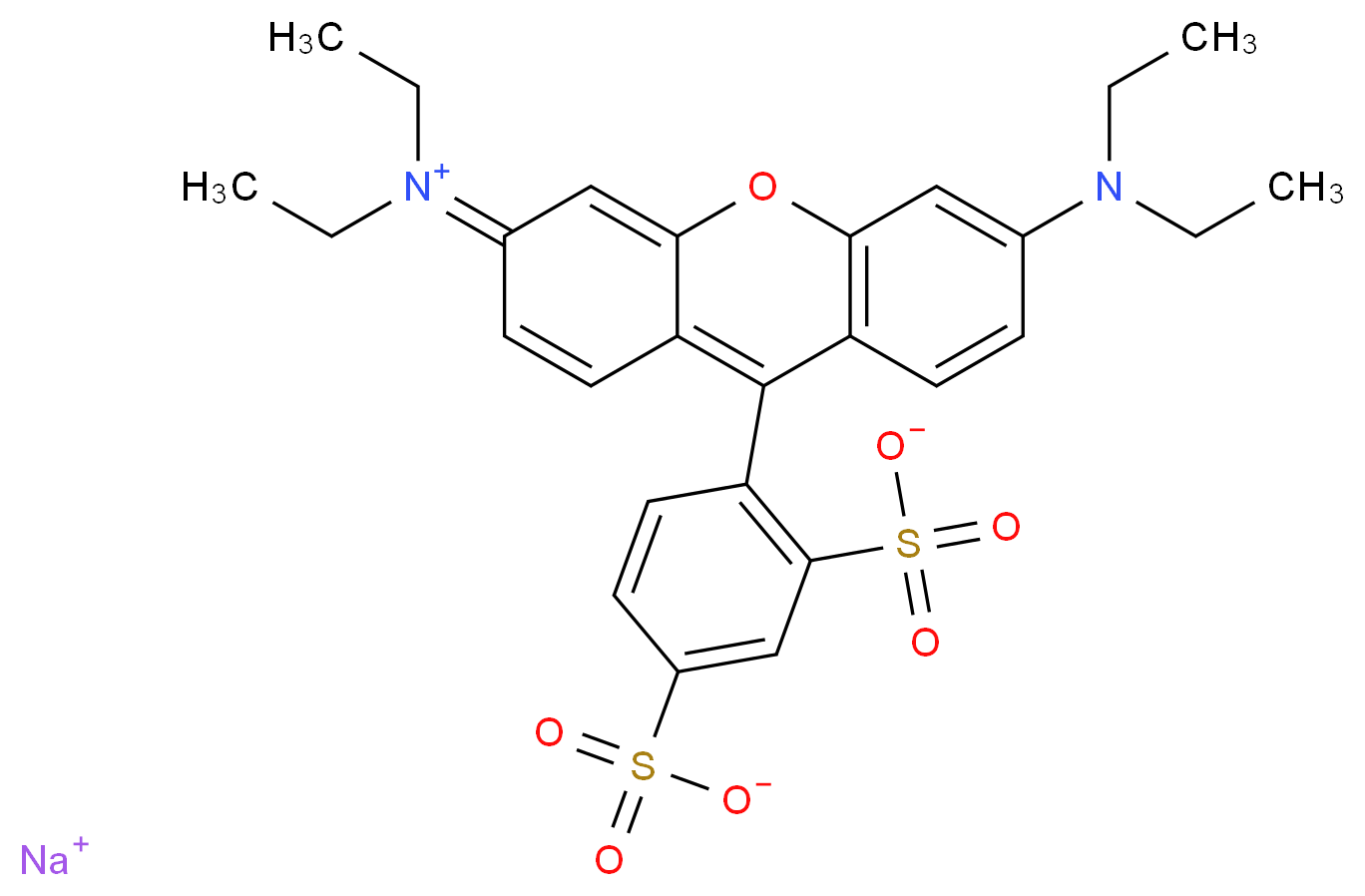 Sulforhodamine B sodium salt_Molecular_structure_CAS_3520-42-1)