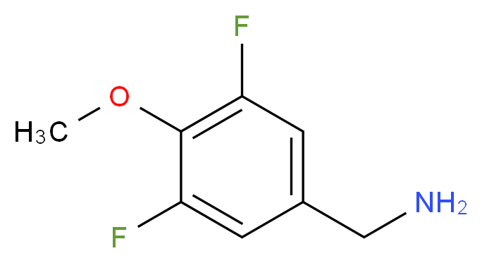 3,5-Difluoro-4-methoxybenzylamine_Molecular_structure_CAS_105969-16-2)