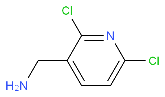 (2,6-dichloropyridin-3-yl)methanamine_Molecular_structure_CAS_120739-71-1)