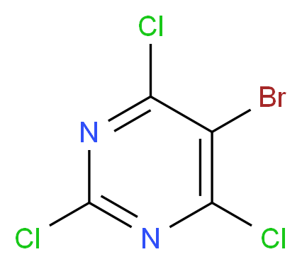 5-bromo-2,4,6-trichloropyrimidine_Molecular_structure_CAS_63931-21-5)