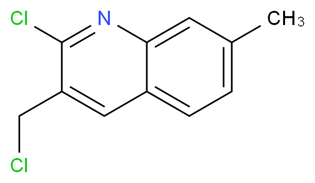 2-chloro-3-(chloromethyl)-7-methylquinoline_Molecular_structure_CAS_521915-96-8)