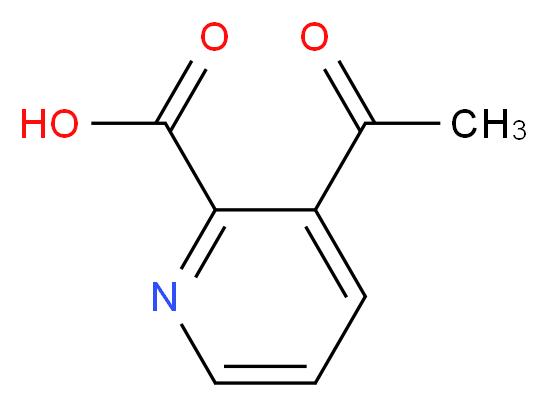 3-Acetyl-2-pyridinecarboxylic acid_Molecular_structure_CAS_)