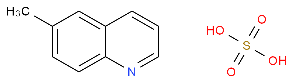 6-Methylquinoline sulfate_Molecular_structure_CAS_61255-60-5)