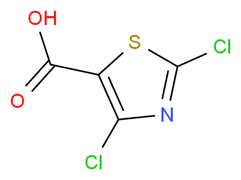 2,4-dichloro-1,3-thiazole-5-carboxylic acid_Molecular_structure_CAS_)