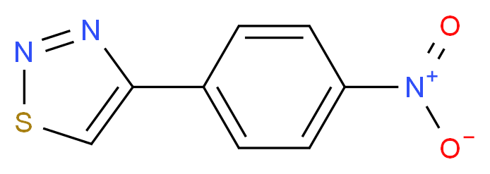 4-(4-Nitrophenyl)-1,2,3-thiadiazole_Molecular_structure_CAS_82894-98-2)