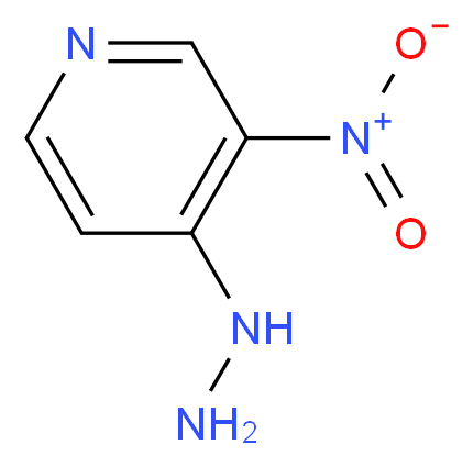 4-Hydrazino-3-nitropyridine_Molecular_structure_CAS_33544-42-2)