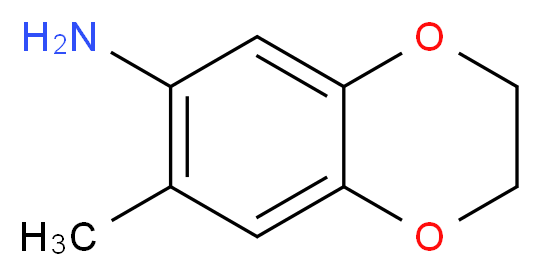 (7-methyl-2,3-dihydro-1,4-benzodioxin-6-yl)amine_Molecular_structure_CAS_59820-84-7)