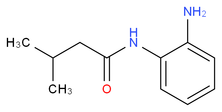 N-(2-aminophenyl)-3-methylbutanamide_Molecular_structure_CAS_52905-00-7)