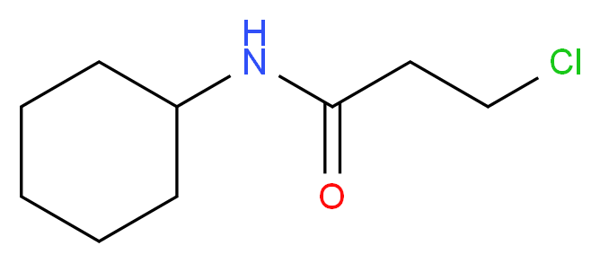 3-Chloro-N-cyclohexylpropanamide_Molecular_structure_CAS_61872-76-2)