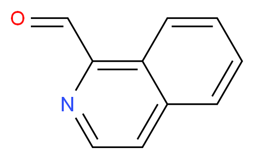 1-Isoquinolinecarboxaldehyde_Molecular_structure_CAS_4494-18-2)