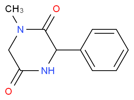 1-methyl-3-phenylpiperazine-2,5-dione_Molecular_structure_CAS_)