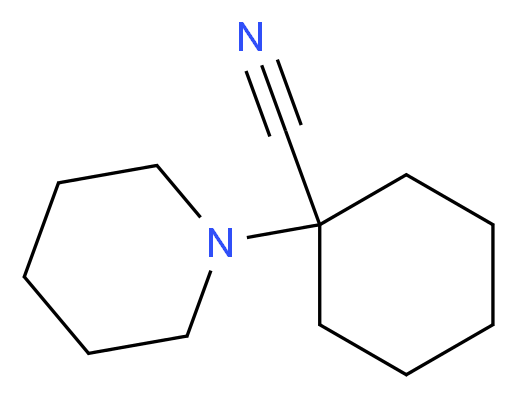 1-Piperidinocyclohexanecarbonitrile_Molecular_structure_CAS_3867-15-0)
