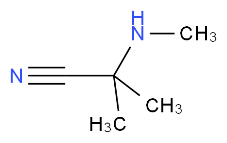 2-methyl-2-(methylamino)propanenitrile_Molecular_structure_CAS_2273-39-4)