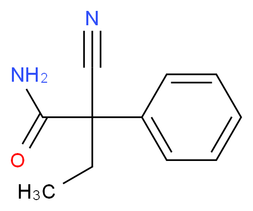 rac 2-Cyano-2-phenylbutanamide_Molecular_structure_CAS_80544-75-8)