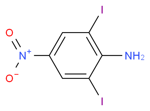 2,6-Diiodo-4-nitroaniline_Molecular_structure_CAS_5398-27-6)