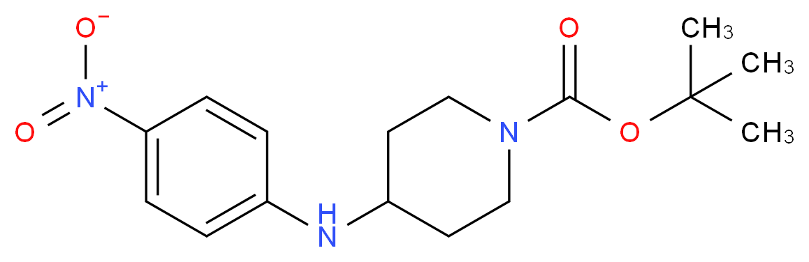 tert-Butyl 4-(4-nitroanilino)tetrahydro-1(2H)-pyridinecarboxylate_Molecular_structure_CAS_)