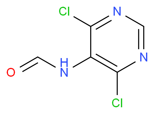 N-(4,6-Dichloropyrimidin-5-yl)formamide_Molecular_structure_CAS_123240-66-4)