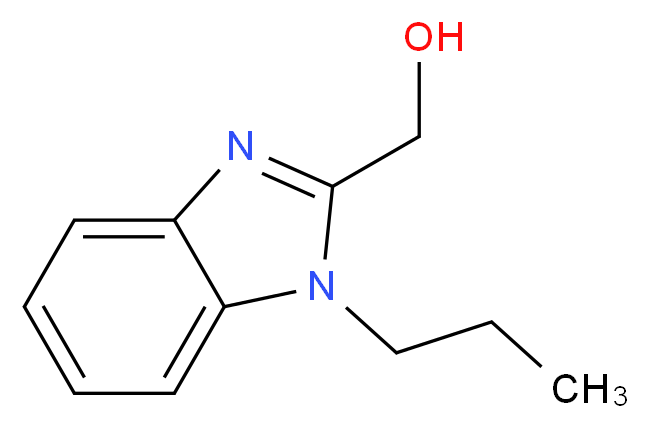 (1-Propyl-1H-benzimidazol-2-yl)methanol_Molecular_structure_CAS_332899-55-5)