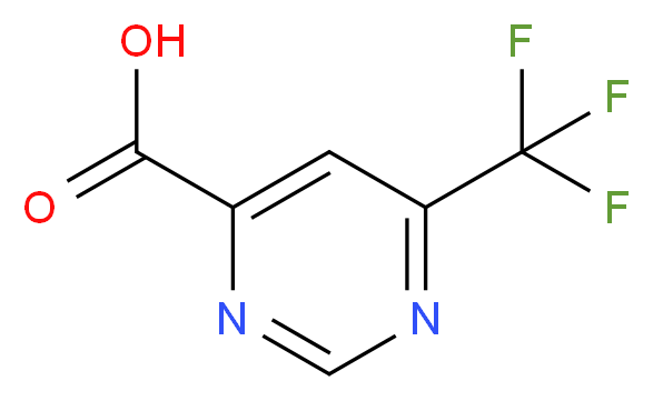6-(TRIFLUOROMETHYL)PYRIMIDINE-4-CARBOXYLIC ACID_Molecular_structure_CAS_933721-99-4)