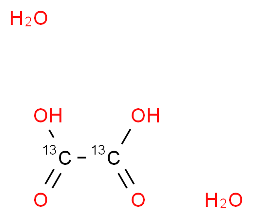 Oxalic acid-13C2 dihydrate_Molecular_structure_CAS_286367-59-7)