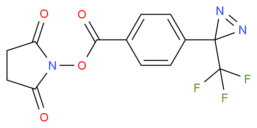 4-[3-(Trifluoromethyl)diazirin-3-yl]benzoic Acid N-Hydroxysuccinimide Ester_Molecular_structure_CAS_87736-89-8)
