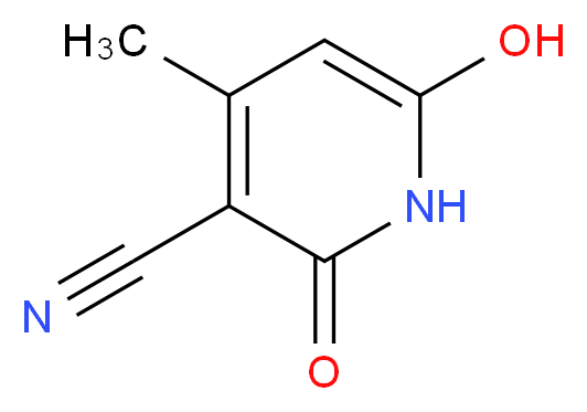 2,6-Dihydroxy-4-methylnicotinonitrile_Molecular_structure_CAS_5444-02-0)
