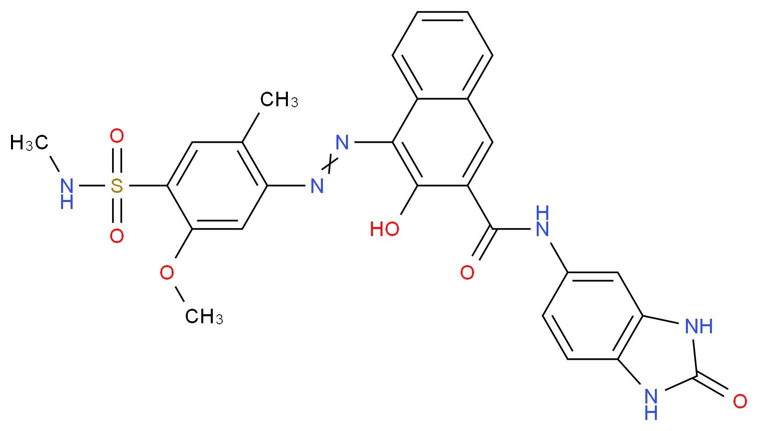n-(2,3-dihydro-2-oxo-1h-benzimidazol-5-yl)-3-hydroxy-4-((5-methoxy-2-methyl-4-((methylamino)sulphonyl)phenyl)azo)naphthalene-2-carboxamide_Molecular_structure_CAS_61951-98-2)