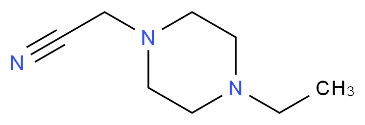 2-(4-Ethylpiperazino)acetonitrile_Molecular_structure_CAS_90206-22-7)