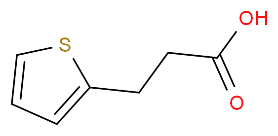 3-(2-thienyl)propanoic acid_Molecular_structure_CAS_5928-51-8)